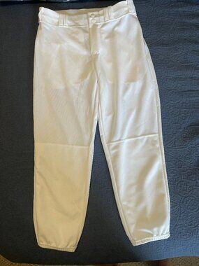 White women's softball pants - new without tags